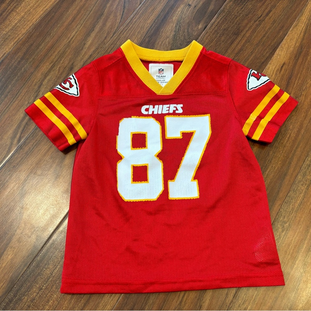 Kansas City Chiefs Travis Kelce short sleeve jersey
